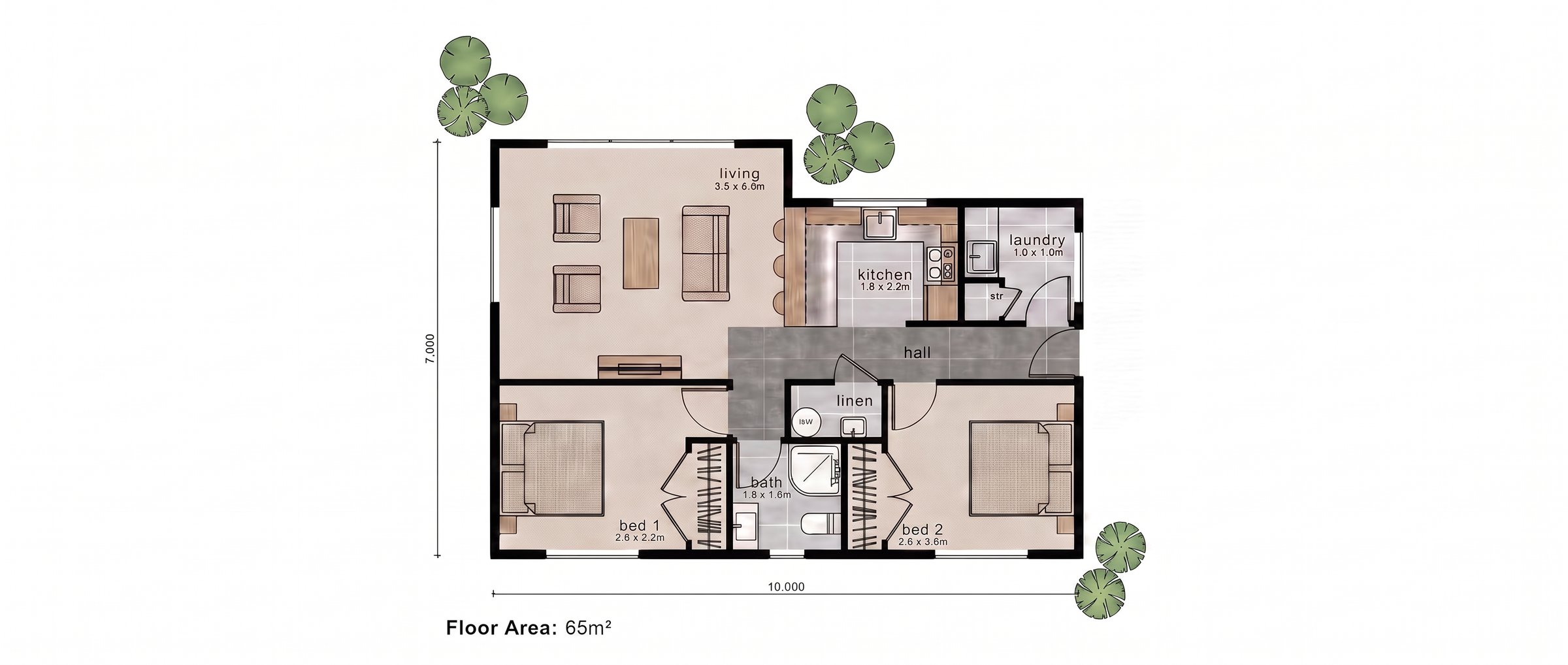Pateke floor plan - Xtreme Builders Taupō